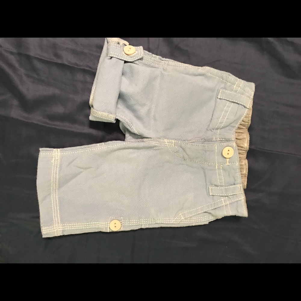 Baby Gap 0-3 month convertible linen pants.